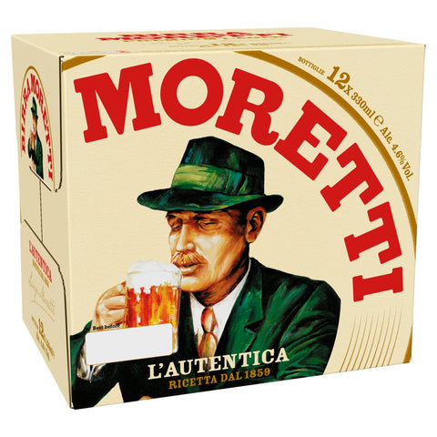Birra Moretti 12 x 330ml pack