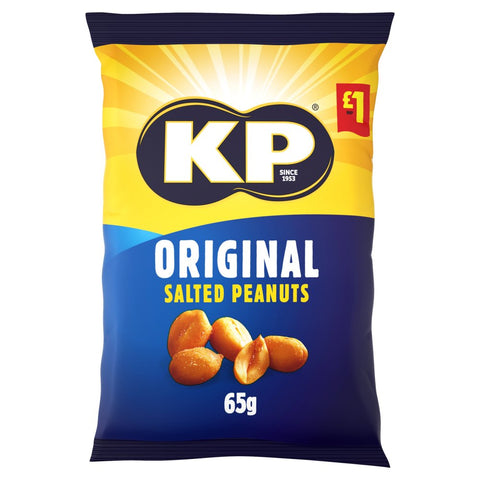KP Original Salted Peanuts 65g PMP £1