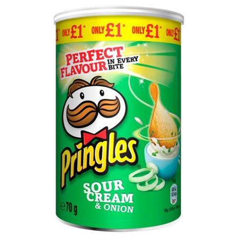 Pringles Sour Cream & Onion PMP £1