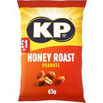 KP Honey Roasted Peanuts 65g PMP £1