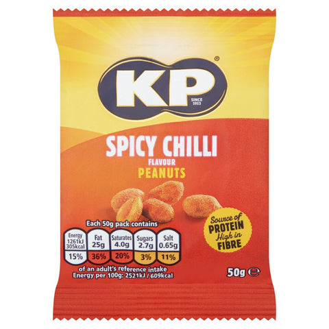 KP Spicy Chilli Peanuts 55g PMP £1