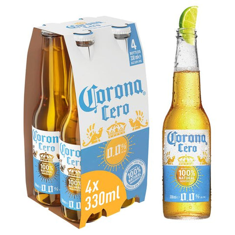 Corona Zero 0% 4 x 330ml Alcohol Free