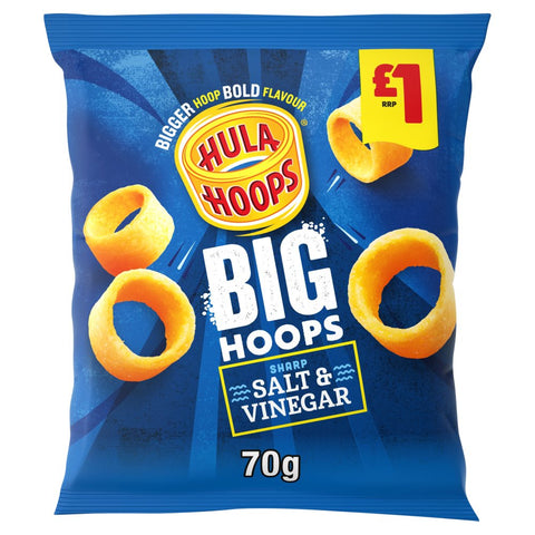 Hula Hoops Salt & Vinegar PMP £1