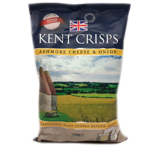 Kent Crisps Cheese & Onion 150g