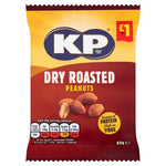 KP Dry Roasted Peanuts 65g PMP £1