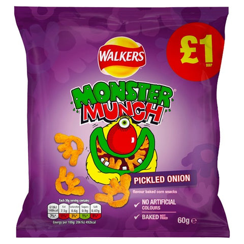Monster Munch Pickled Onion 60g PMP £1