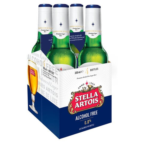 Stella Alcohol Free 0.0 4pk