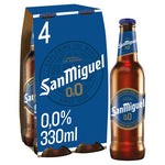 San Miguel 0.0% 330ml Alcohol Free 4 pacK