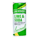 Smirnoff Lime & Soda 250ml