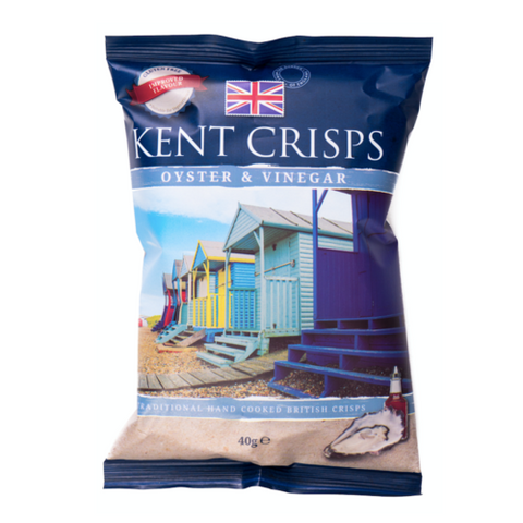 Kent Crisps Oyster & Vinegar 40g