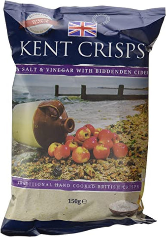 Kent Crisps Salt & Cider Vinegar 150g