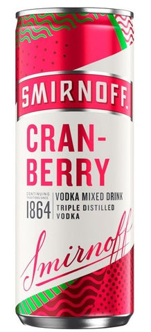 Smirnoff & Cranberry 250ml