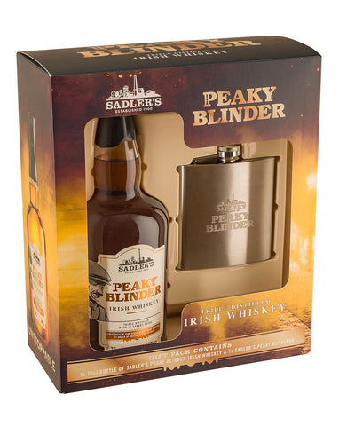 Peaky Blinder Whisky Flask Gift Set 70cl